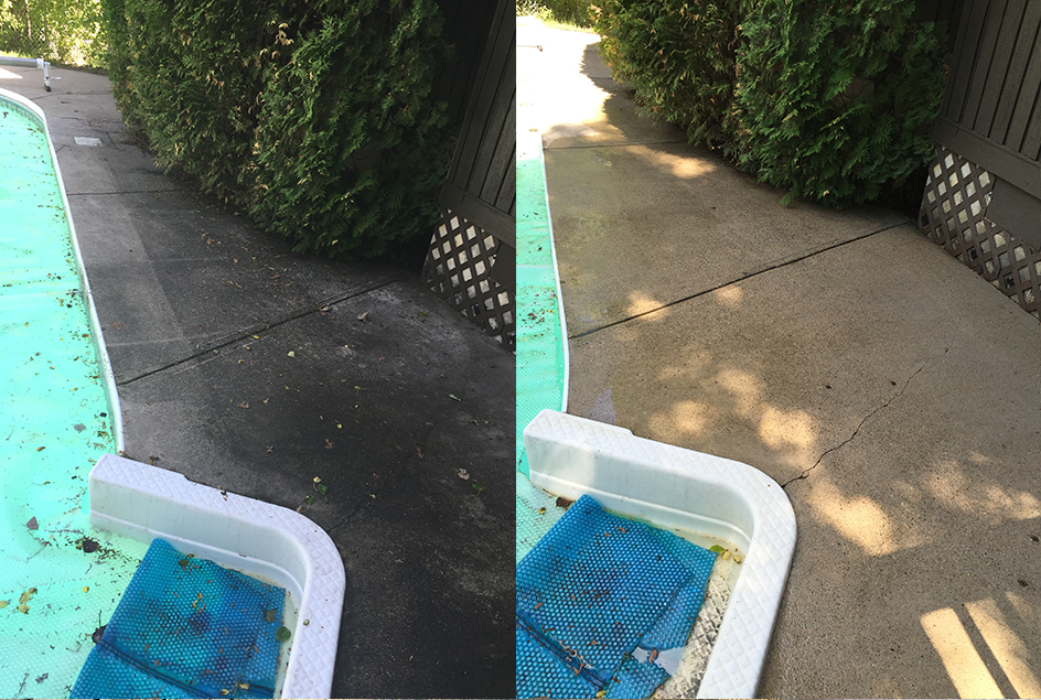 Image of concrete cleaning